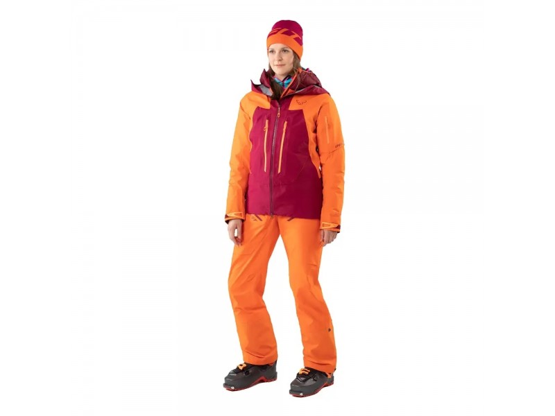Куртка Dynafit FREE GTX W JKT - фіолетовий/оранжевий